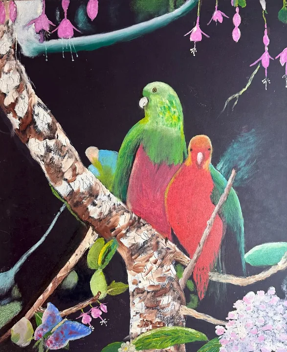 Painting by Expedito Carneiro da Silva, work 12