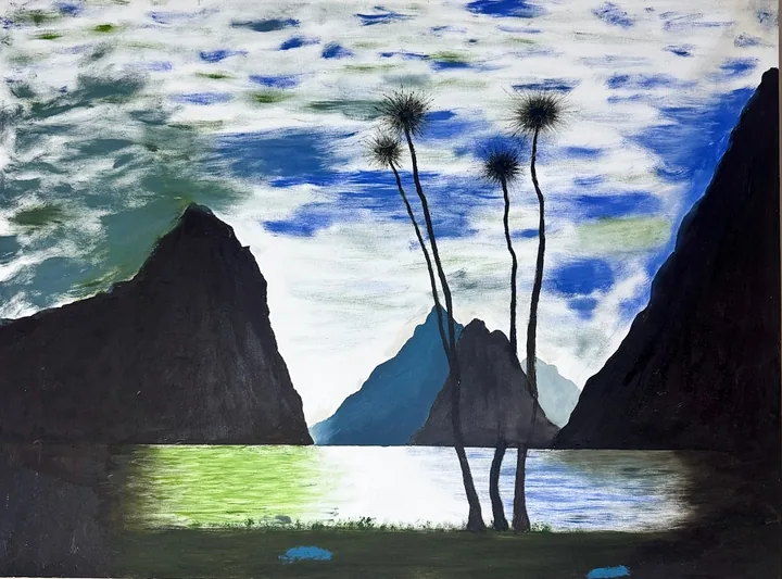 Painting by Expedito Carneiro da Silva, work 13
