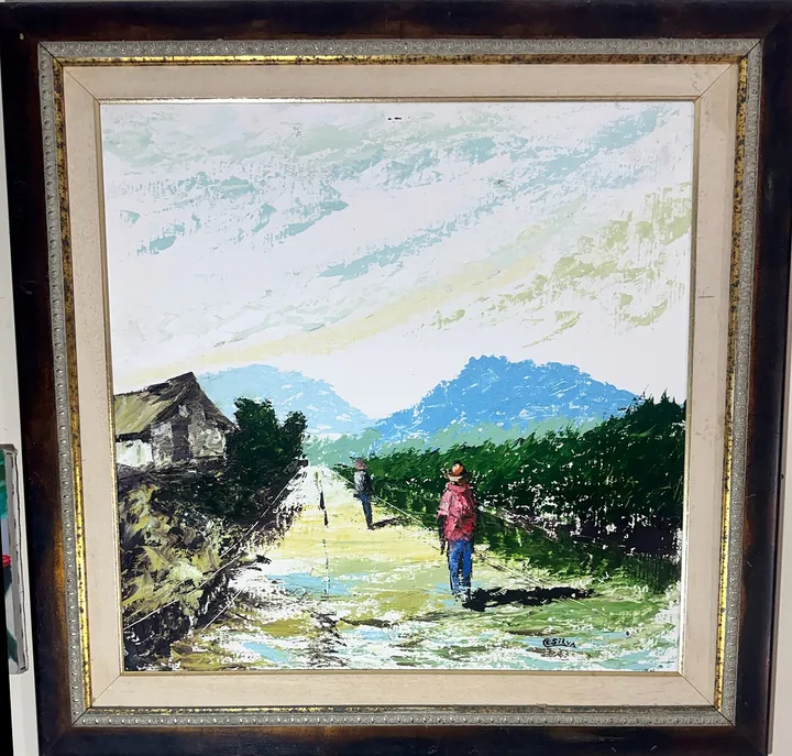 Painting by Expedito Carneiro da Silva, work 14
