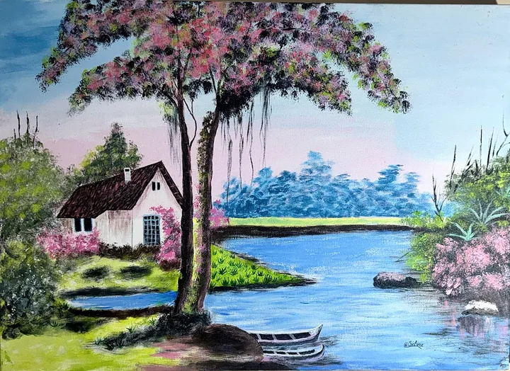 Painting by Expedito Carneiro da Silva, work 22