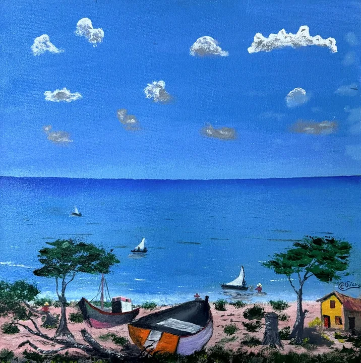 Painting by Expedito Carneiro da Silva, work 26