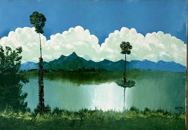 Painting by Expedito Carneiro da Silva, work 27