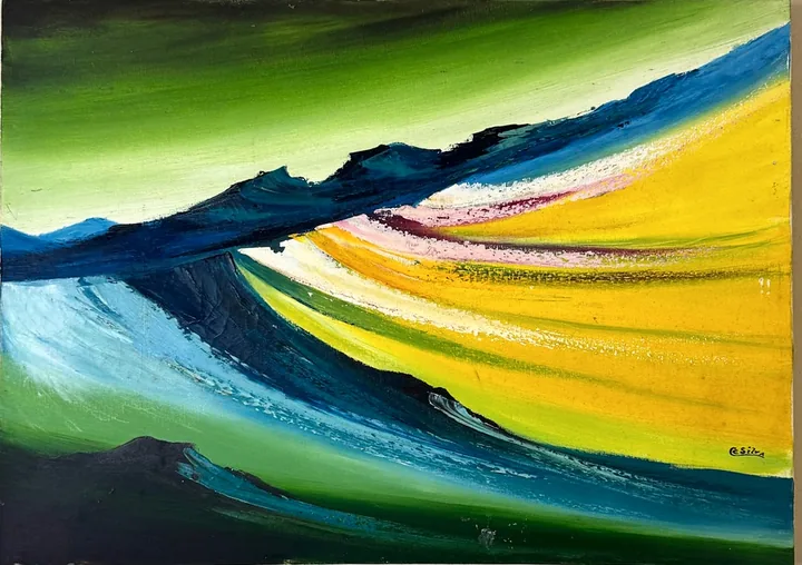 Painting by Expedito Carneiro da Silva, work 34