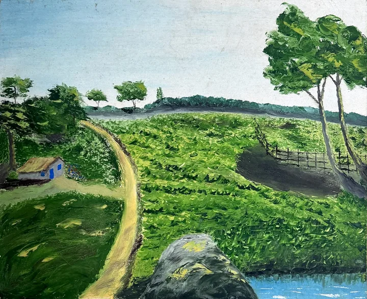 Painting by Expedito Carneiro da Silva, work 35