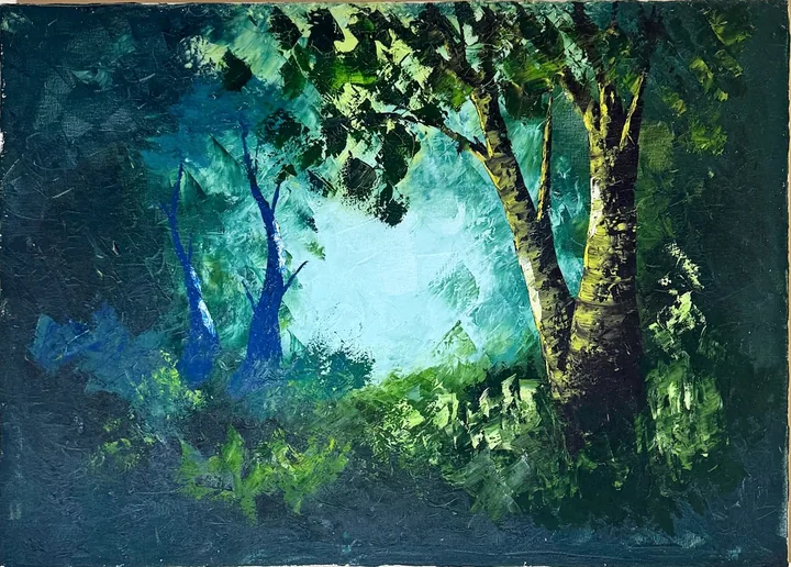 Painting by Expedito Carneiro da Silva, work 36