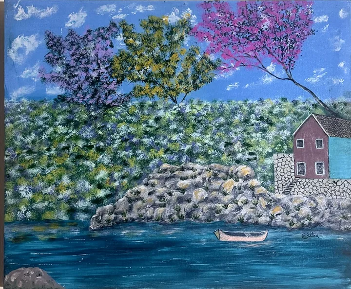 Painting by Expedito Carneiro da Silva, work 38