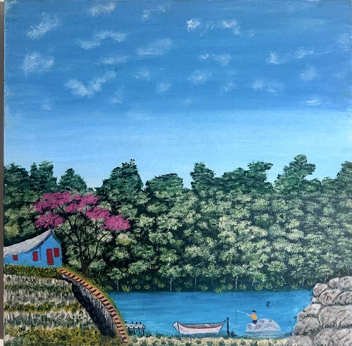 Painting by Expedito Carneiro da Silva, work 43