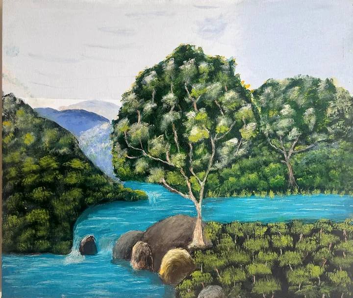 Painting by Expedito Carneiro da Silva, work 44