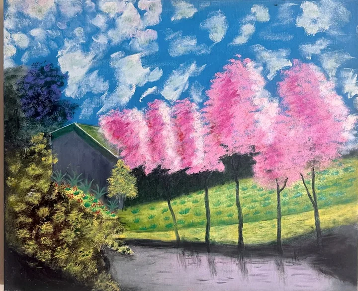 Painting by Expedito Carneiro da Silva, work 45
