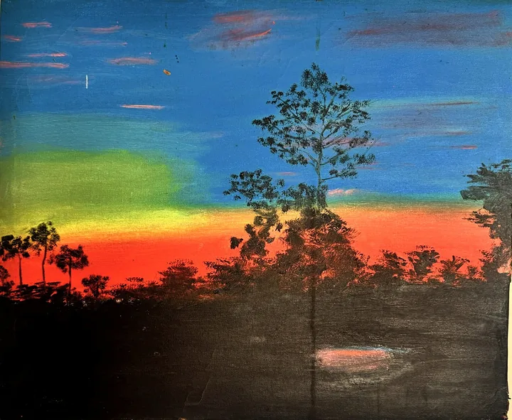 Painting by Expedito Carneiro da Silva, work 48